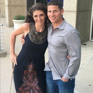 Beautiful free people, backless maxi dress